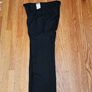 NEW  ELLIOT LAUREN Women's Black Wide Leg Trousers Size 16